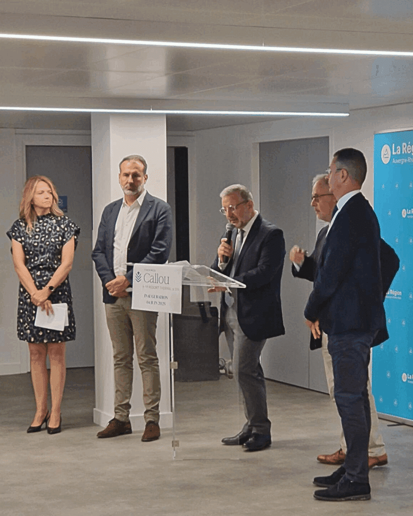 Inauguration des Thermes Callou